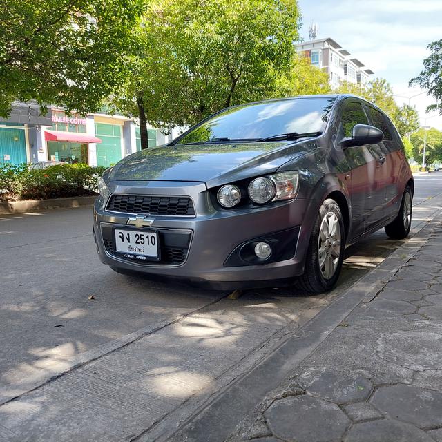 ขายรถบ้าน Chevrolet Sonic 1.4 LTZ ปี 2013 Hatchback Auto สีดำ ขายรถบ้าน เชฟโรเลต โซนิค 5ประตู ตัวTop 1