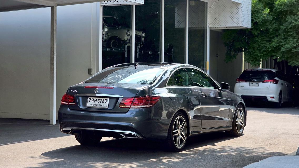 Benz E200 Coupe Amg ปี 2014 สีเทา มือเดียว ไมล์น้อยมาก รูปที่ 17