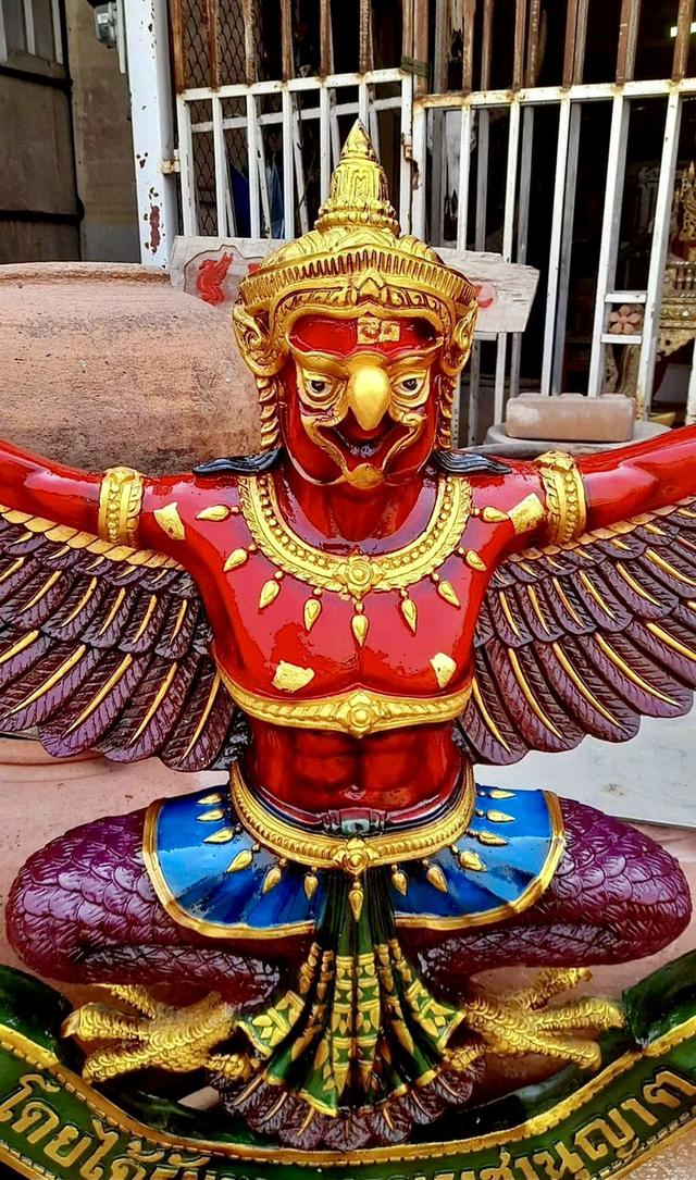 พญาครุฑองค์ใหญ่ ครุฑธนาคารเก่า ขนาด130ซม