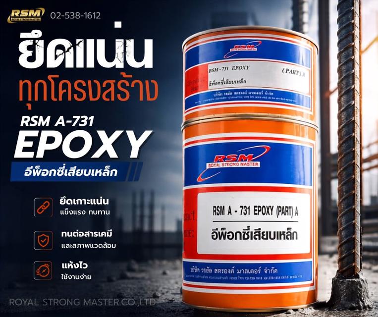 RSM-EPOXY 731M อีพ็อกซี่เสียบเหล็ก