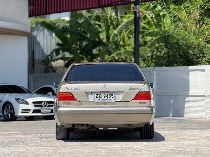 BENZ S-CLASS, S280�โฉม W140 ปี92-01 ปี1995รุ่นกาบร่องแล้ว เครื่องยนต์เบนซิน 2.8 เกียร์ออโต้ไมล์ 241,614 Km.#ราคาโปรโมชั่นราคา 128,000.- (ขายเงินสด รูปที่ 4