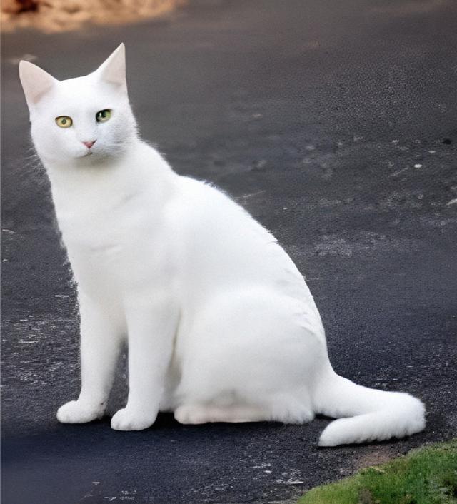 แมวขาวมณีตาเหลือง 4