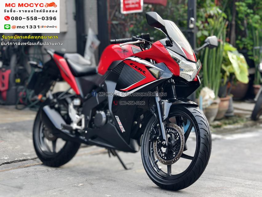 CBR 150 2014 รถบ้านแท้ เครื่องท่อเดิมๆ ชุดสีสวย เครื่องนิ่มๆ ยางหน้าหลังใหม่ No1042