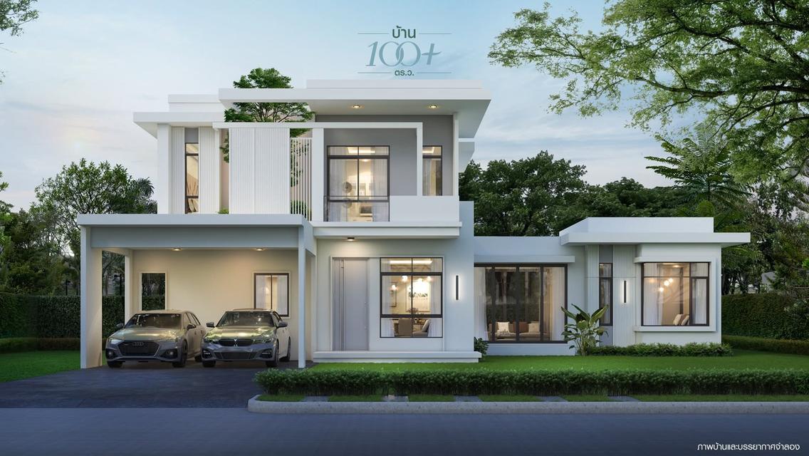 ขายบ้านเดี่ยวหรู มัณฑนา 100+ กาญจนา – บางบอน 5 บ้านใหม่ เข้าอยู่ไม่ถึง 1 ปี! พร้อมเฟอร์นิเจอร์ + เครื่องใช้ไฟฟ้าครบ พร้อมอยู่ทันที ✨ 1