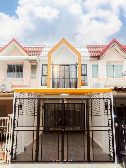 ขายทาวน์เฮ้าส์ 2 ชั้น รีโนเวทใหม่สวย สไตล์ มินิมอล หมู่บ้านสวนทิพย์ คลองลำเจียก12 ใกล้เลียบด่วน