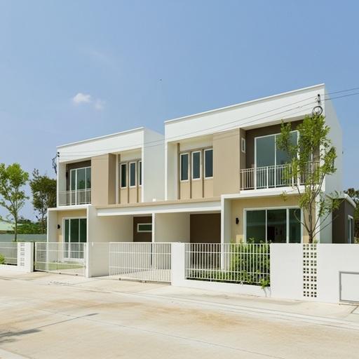 บ้านแฝดหน้ากว้าง 12 ม. หลุดจอง โครงการภูริ ไพร์ม วงแหวนกาญจนา 2