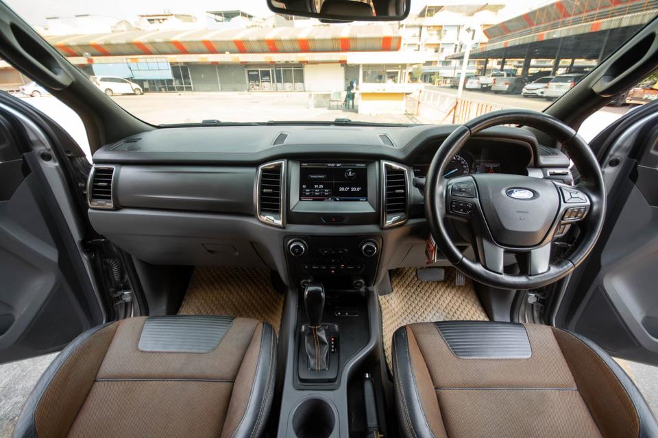 รถบ้านแท้ๆ ปี 2015 Ford Ranger 2.2 Hi-Rider Wildtrak (Double Cab 2 WD ) MNC A/T สีเทา  4
