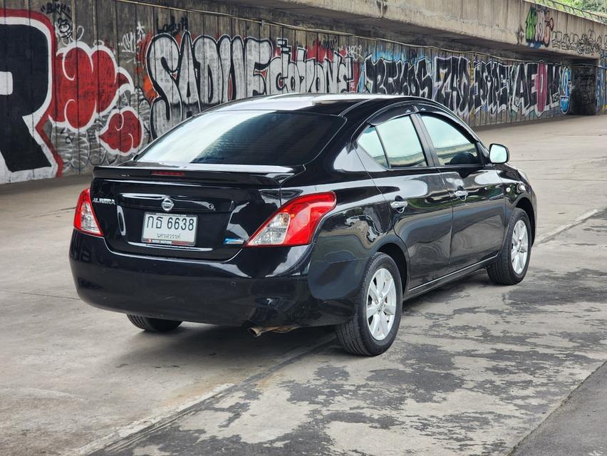 ขายรถ nissan Almera 1.2V ปี 2011 สีดำ เกียร์ออโต้ 4