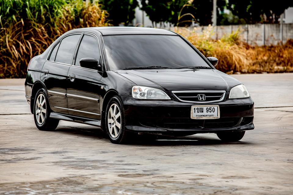 Honda Civic Dm 1.7 Vtec สีดำ เดิมสวย หายาก ปี 2003