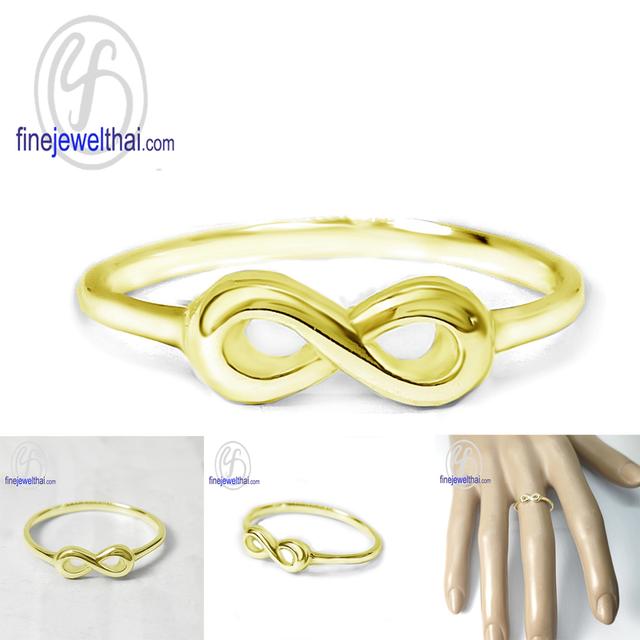 Finejewelthai แหวนอินฟินิตี้-แหวนเงินแท้925-R144100 รูปที่ 5