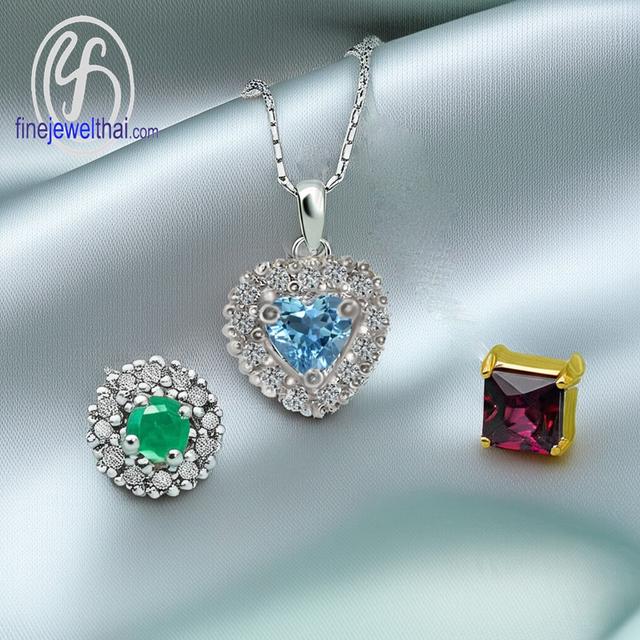 Finejewelthai จี้พลอยแท้ เสริมมงคล ประจำเดือนเกิด
