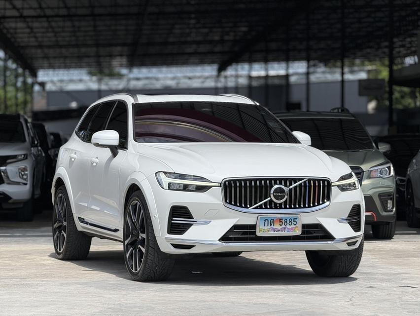 2021 VOLVO XC60, 2.0 RECHARGE T8R-DESIGN AWD โฉม ปี14-ปัจจุบัน สีขาว มือเดียวป้ายเดน