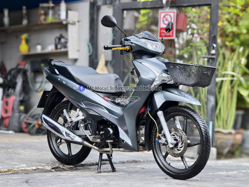 Wave 125i 2024 วิ่ง10000โล รุ่นTopสตาดมือล้อแมค รถบ้านแท้มือเดียว มีเล่มเขียวชุดโอนครบ No1337 รูปที่ 3
