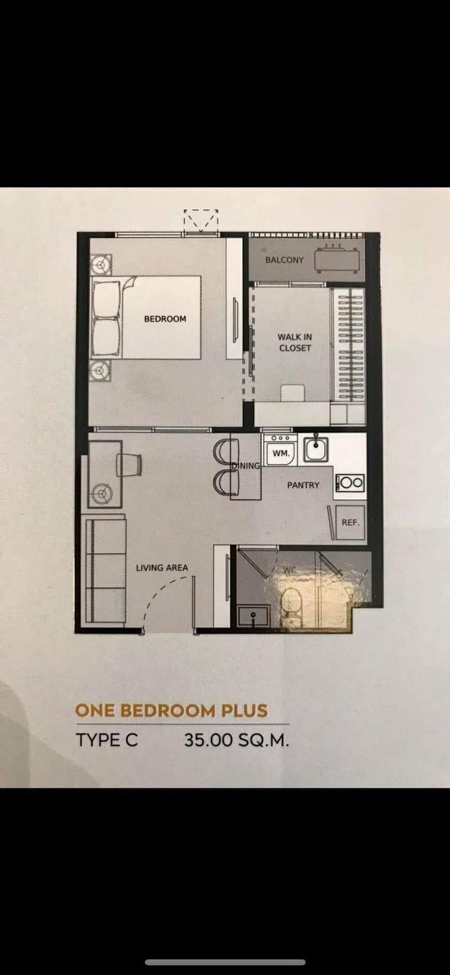 ขายคอนโด Life Asoke กรุงเทพฯ​ ขนาด 35 ตร.ม. ชั้น 28 วิวตึกใบหยก 6