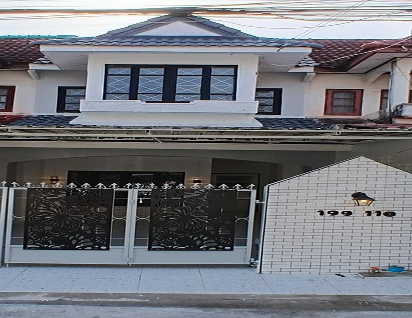 4ห้องนอนขายหมู่บ้านชอรุ่งเรืองหก20วาใกล้เทศบาลบางบัวทอง 1