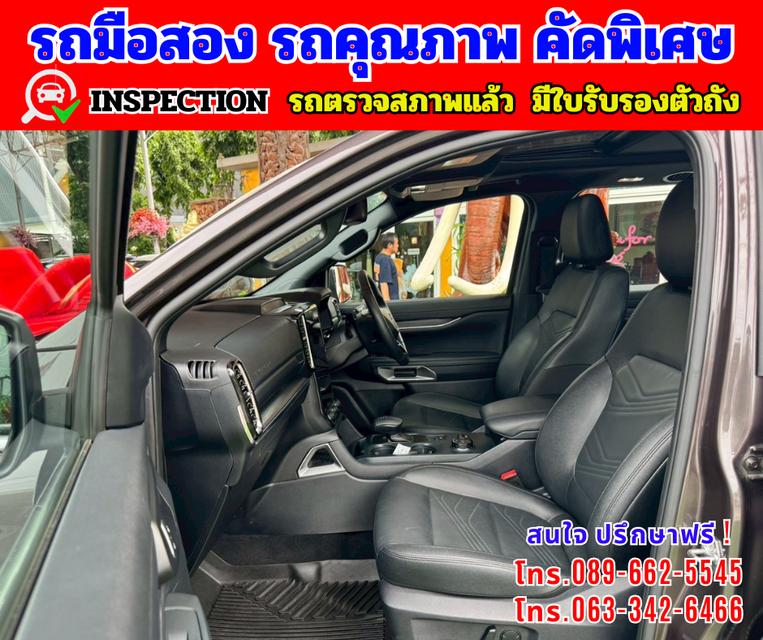 🔴ปี2025 Ford EVEREST 2.0 Titanium+ 4WD SUV 🔴วิ่งน้อย 28,xxx กม รุ่นท็อปสุด 9