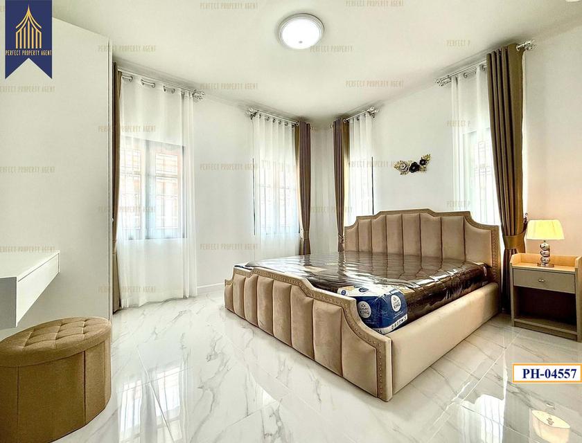 ขายบ้านพร้อมสระว่ายน้ำระบบเกลือ ชัยพฤกษ์ 2 เขามะกอก ใกล้หาดจอมเทียน พัทยา รีโนเวทใหม่พร้อมเข้าอยู่ 7