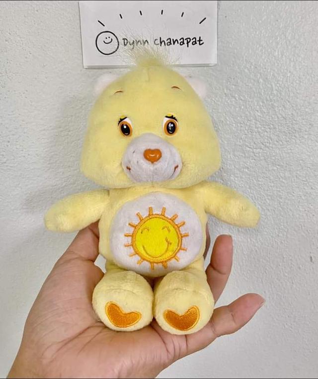 Boule à Neige Lumineuse Care Bears Funshine Bear - 7,6 Cm, éclairage, Collection Officielle, Décoration Bureau