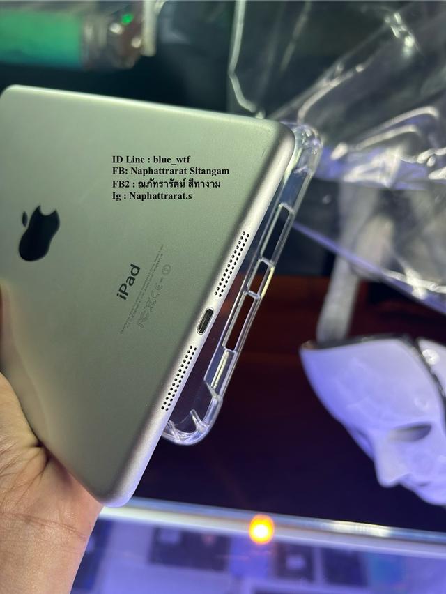 IPad mini2 64GB TH ใส่ซิมได้ WiFiได้ไม่ติดIcloudรีเซ็ตแล้ว โหลดแอพได้ ใช้งานปกติ