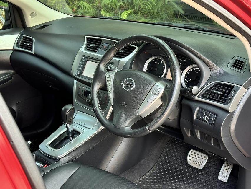 รหัสรถ PAT5946 Nissan Pulsar 1.8V Navi AT 2013 สีแดง รูปที่ 14