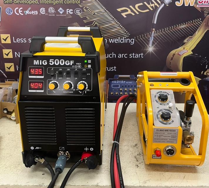 เครื่องเชื่อมMIG500GF 500แอมป์ ไฟ380V ฟีดแยก Rilon
