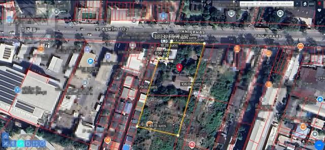 ขายถูกที่ดินทำเลทอง สุขุมวิท103 อุดมสุข (เนื้อที่ 673.4 ตารางวา ขายวาละ2.8 แสนบาท ) บางจาก พระโขนง กรุงเทพฯ 1