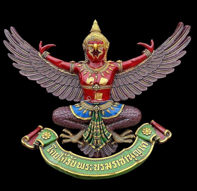 ครุฑธนาคาร องค์ใหญ่ ขนาด2เมตร20ซม ครุฑติดหน้าห้าง พญาครุฑองค์ใหญ่ 7