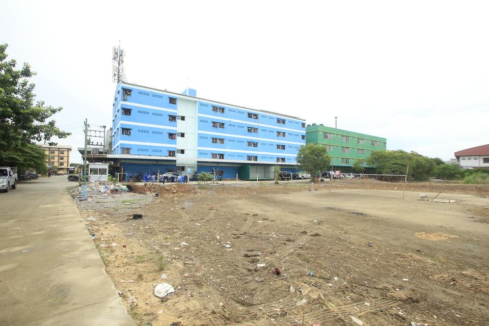 ที่ดินเลียบคลองสี่วาตากล่อม บางบอน5ซ.5 ถนนเอกชัยวัดโพธิ์แจ้ ใกล้สวนจงสถิตย์ ตลาดคุณนาย ที่ดินถมแล้ว 4ไร่ สร้างโรงงาน โกดัง หอพัก  19