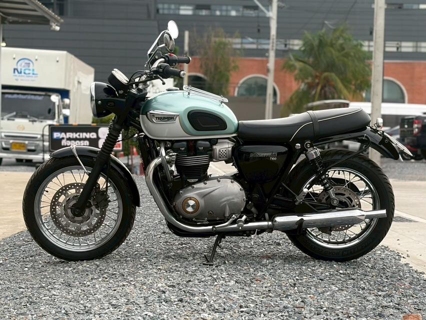 Triumph bonneville T100 ปี 2017 ฟ้าขาว รูปที่ 8