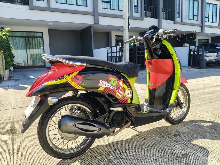 Honda Scoopy i หัวฉีด ปี2012 สี ชมพู ดำ เหลือง 7