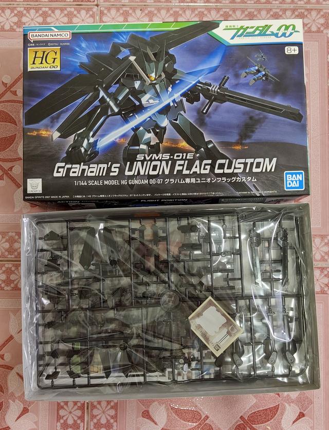 🔥ขายครับ🔥มือหนึ่ง❗ยังไม่ประกอบ HG Graham's union flag custom