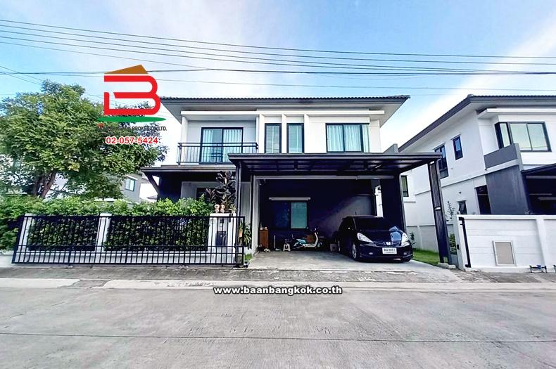 บ้านเดี่ยว เนื้อที่ 50.8 ตรว. โครงการบริทาเนีย บางนา กม.42 ใกล้โรงเรียนศรีวิทยา อำเภอบางประกง ฉะเชิงเทรา 2