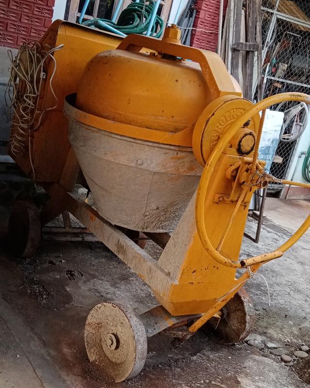 เครื่องผสมปูน + มอเตอร์ มือสอง สภาพดีพร้อมใช้งาน 12,000 บ. รูปย่อยที่ 2