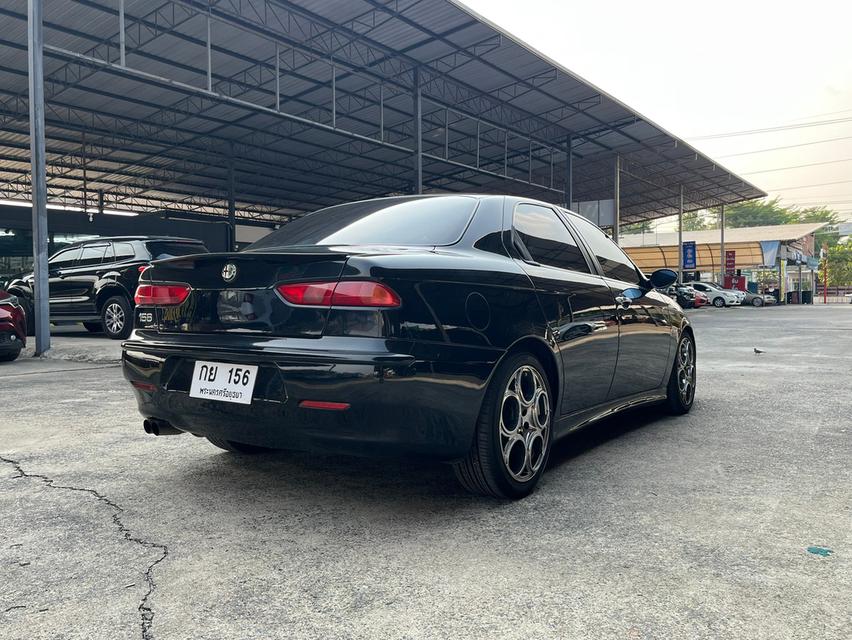 Alfa 156. สีดำ 2.0 ts. Selespeed ปี 2000