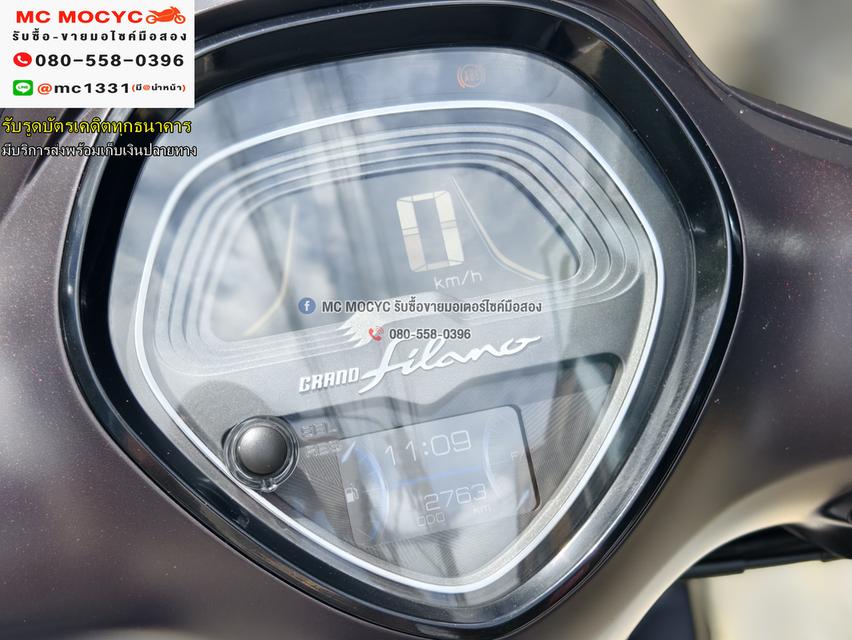 Grand Filano Hybrid 2025 รุ่นลิมิเต็ด โช้คหลังโอรินแท้โรงงาน มีผลิตมาเพียง5000คัน NO1212    6