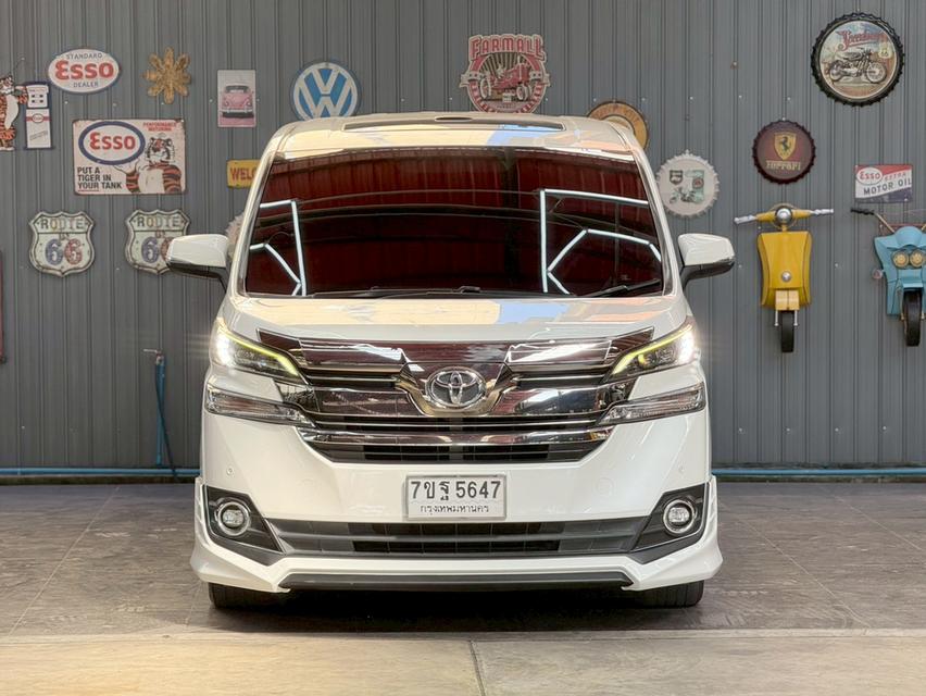 TOYOTA VELLFIRE 2.5 Z-G EDITIONปี2016รถบ้านแท้ ไม่เคยชน สวยกริ๊บ พร้อมใช้งาน รูปที่ 2