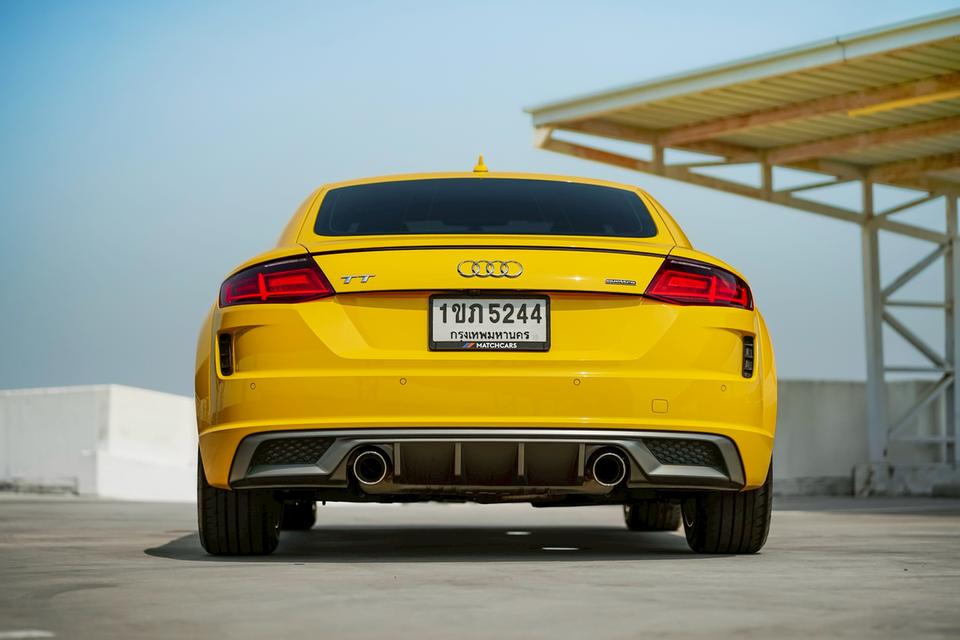Audi TT Coupé 45 TFSI quattro S-line ปี 2019 สีเหลือง Vegas Yellow Solid= รูปที่ 5