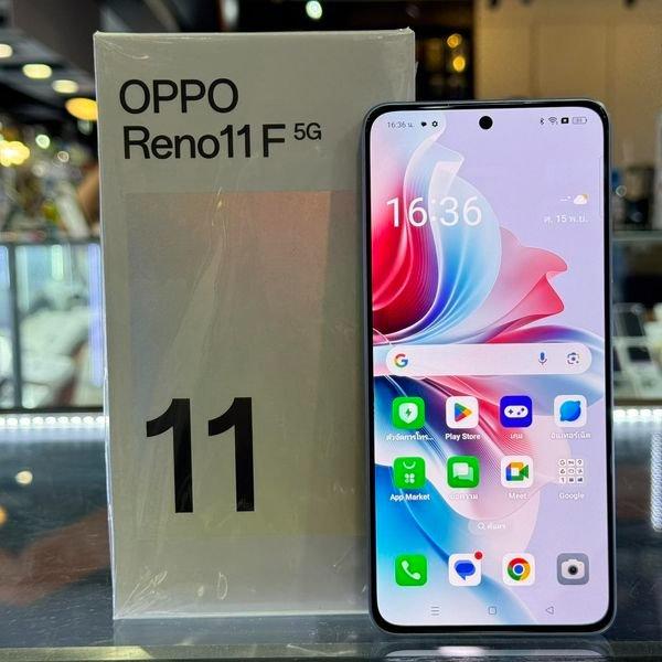 ขาย OPPO Reno 11F 5G สีฟ้า 7