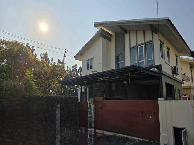 ให้เช่าบ้านเดี่ยว 2 ชั้น 58 ตร.วา 3 ห้องนอน พฤกษาปูริ กิ่งแก้ว 37 พร้อมอยู่ ทำเลดี วิวสวนหลังมุม เป็นส่วนตัว ใกล้สนามบิน 2