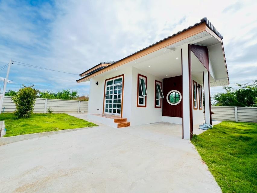 บ้านเดี่ยวชั้นเดียว 2 ห้องนอน 1 ห้องน่ำ 2