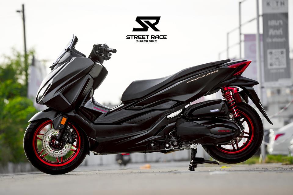 ❗️❗️เข้าใหม่! สายเท่จัดให้ครบ! ❗️❗️ 🏍️ #Forza350 ปี 2024 สีดำ ใส่ Profender GP ของแต่งเบิกใหม่ทั้งคัน! หล่อสุดในรุ่น ขี่นุ่ม โช๊คเทพ ของครบพร้อมซิ่ง! 13