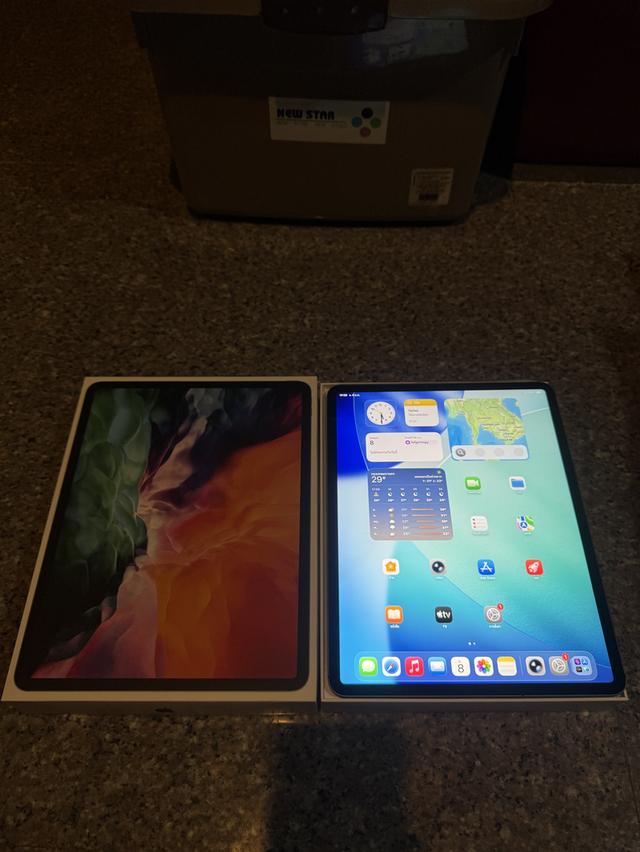 ขายๆๆๆถูกๆๆiPadPro12.9สีSpace Gray 256กิ๊กWifi Celluer ใส่ซิมได้ยกกล่องอีมี่ตรงคับใช้งานดีทุกๆฟังชั่นสูนTrueทุกๆฟังชั่นรีสโตได้ตลอดไม่มีติดไอคราว Mode