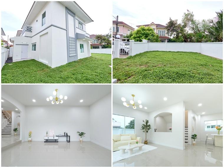 ขายราคาพิเศษ บ้านเดี่ยว 2 ชั้น ม.มณีรินทร์ พาร์ค [บ้านกลาง–รังสิต] ขาย 3.99 ล้านบาท 4