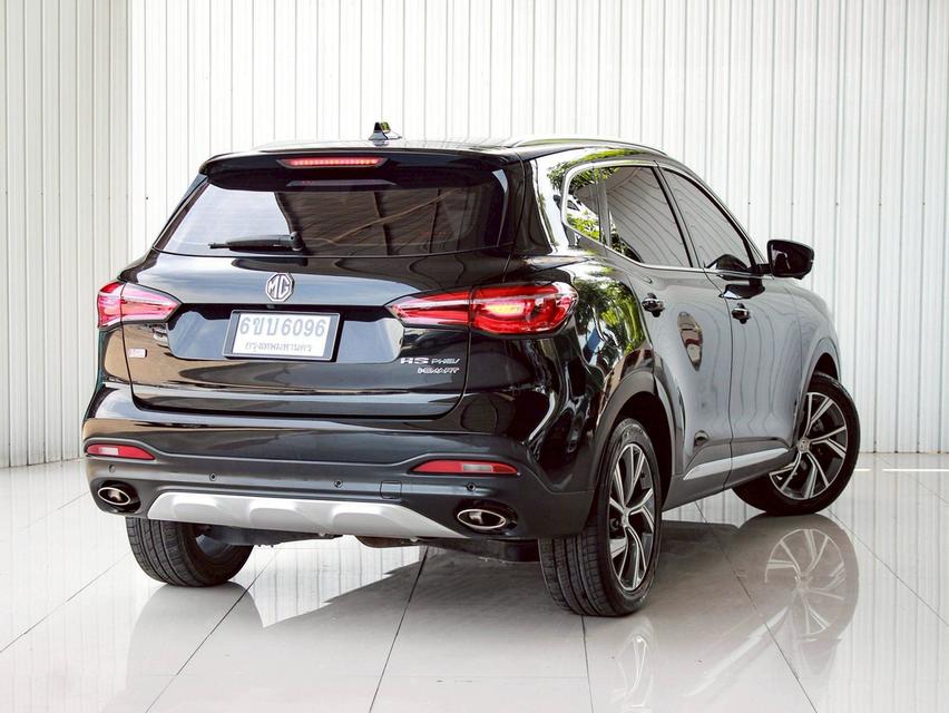 MG HS 1.5 X PHEV ปี 2021 โฉม ปี19-ปัจจุบัน สีดำ เกียร์ Auto เครื่องยนต์ เบนซิน + ไฟฟ้า ไมล์ 76,808 Km.