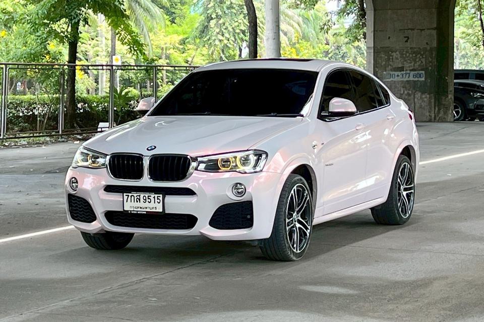BMW X4 xDrive20d M Sport AT ปี 2018 ฟรี ประกันเครื่อง-เกียร์