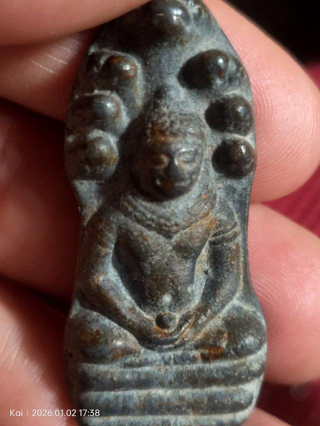 พระนาคปรกเนื้อชินตะกั่ว