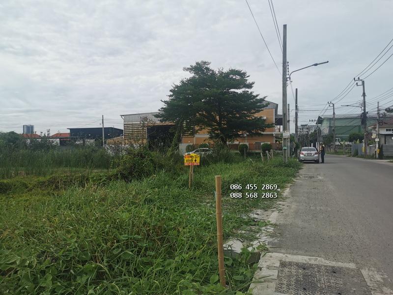 ขายด่วน ที่ดินเปล่า 103 ตรว. อยู่ซอยศรีด่าน22-ถนนศรีนครินทร์ ใกล้แม็คโคร รร.นานาชาติไทย-สิงคโปร์ รถไฟฟ้าสถานีศรีแบริ่ง 6