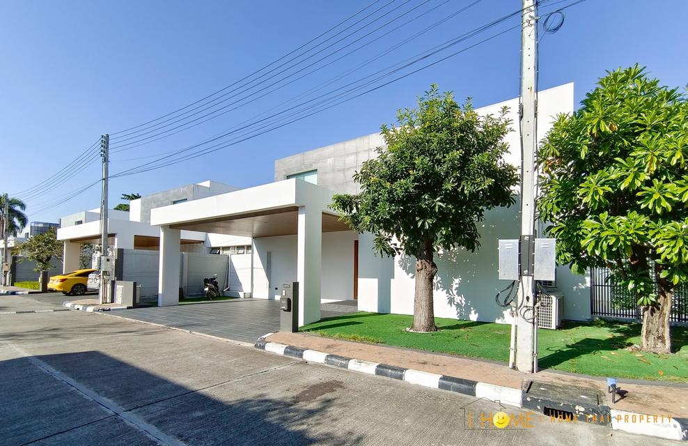 🏡 พูลวิลล่าสองชั้น บ้านหรูในโครงการ พร้อมคลับเฮ้าส์สระว่ายน้ำ #หางดง ราคาเพียง 90,000 บาท/เดือน ✨ 清迈豪华泳池别墅出租 双层 4 卧室 4 卫生间 租金 90,000 泰铢/月(含物业费) ✨ 1