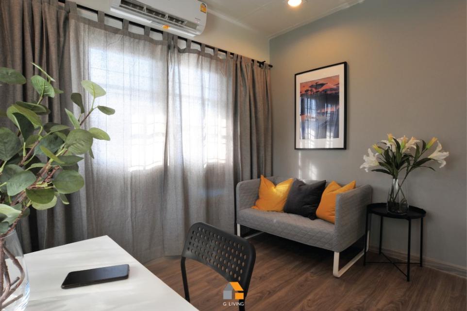 ห้องส่วนตัวในบ้านเดียว private 4 unit เท่านั้น เงียบสงบ ไม่ติดถนนใหญ่แต่ใกล้ MRT แค่ 500ม รูปที่ 4