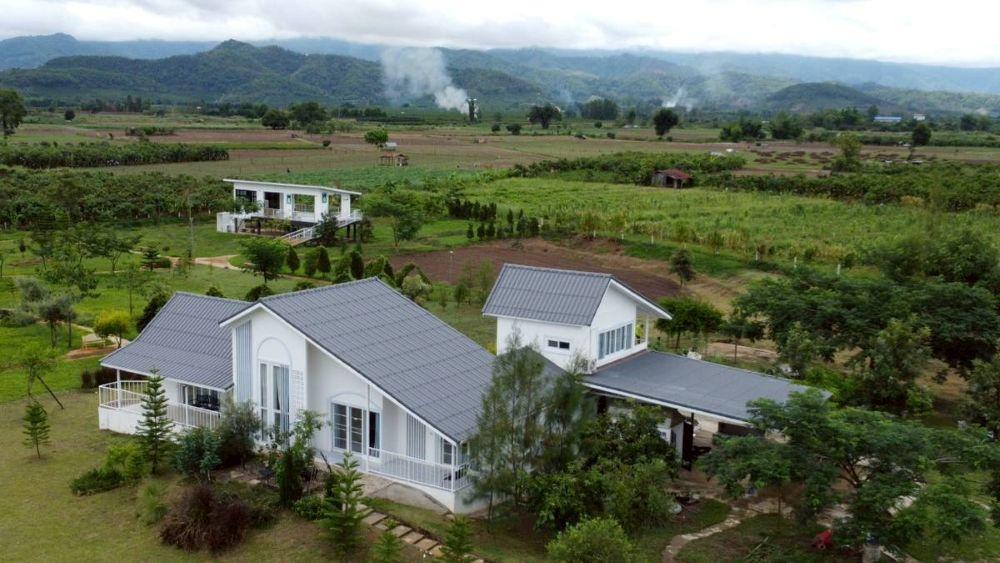 ขายบ้านพักตากอากาศ พื้นที่ 10-2 ไร่ วิวเขาล้อมรอบ เงียบสงบ ตรงข้ามวัดท่าตอน จ.เชียงใหม่  4